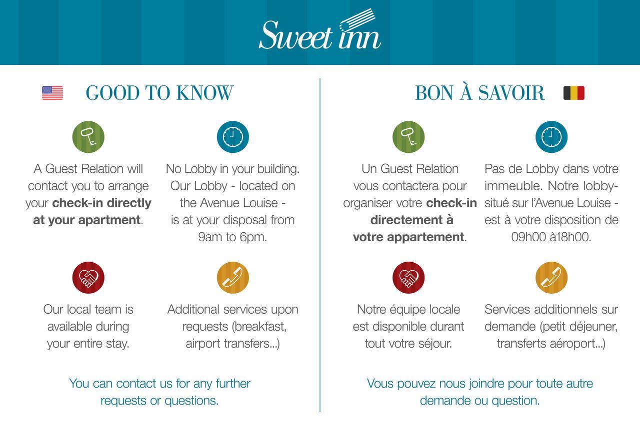 Sweet Inn Apartments -Eu Commission Bruksela Zewnętrze zdjęcie